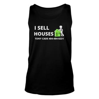 Real Estate I Sell Houses Unisex Tank Top | Mazezy