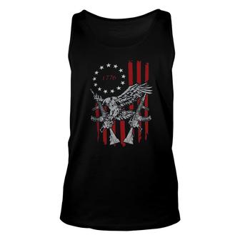 Ross And Eagle 1776 New Trend Unisex Tank Top - Thegiftio UK