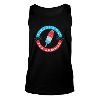 Schools Out For Summer Teacher Student Last Day Of School Unisex Tank Top - Seseable