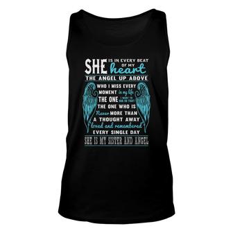 Sister Is My Guardian Angel She Is In Every Beat Of My Heart Unisex Tank Top - Seseable