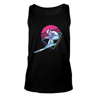 Ski Trip Skiing Retro Vintage 80S 90S Unisex Tank Top - Seseable