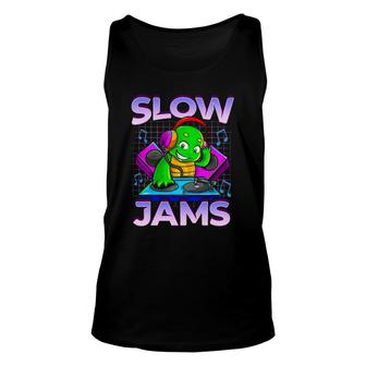 Slow Jams Dj S Dj Turntable Edm Rave Unisex Tank Top | Mazezy UK