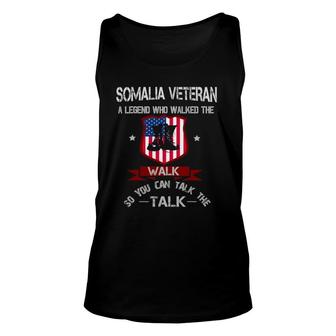 Somalia Veteran Day For Dad Son Daughter Wife Unisex Tank Top - Seseable