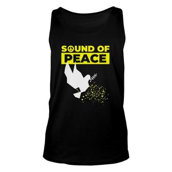 Sound Of Peace Untailliertes Dove Unisex Tank Top | Mazezy