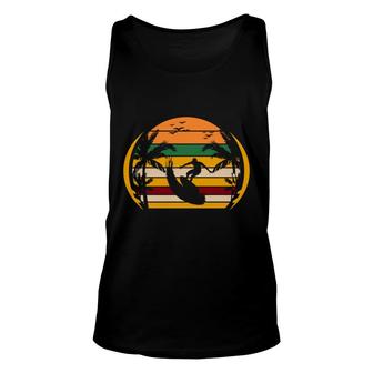 Special Beach Retro Sunset Summer Surfing Unisex Tank Top | Seseable CA