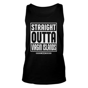 Straight Outta The Virgin Islands Unisex Tank Top | Mazezy