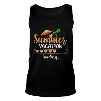 Summer Vacation Loading Family Friends Trip Matching Outfits Unisex Tank Top - Thegiftio UK