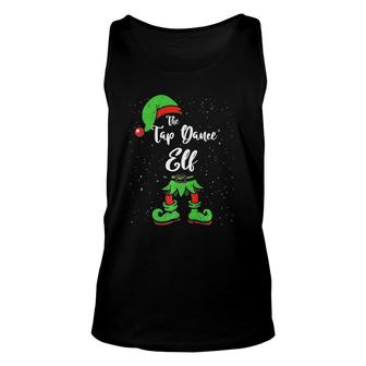 Tap Dance Elf Matching Family Christmas Pajama Costume Unisex Tank Top - Seseable