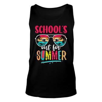 Teacher End Of Year Schools Out For Summer Last Day Unisex Tank Top - Seseable