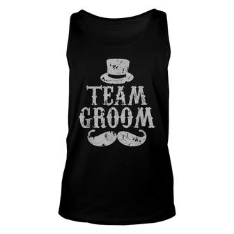 Team Groom Bachelor Party Unisex Tank Top - Seseable