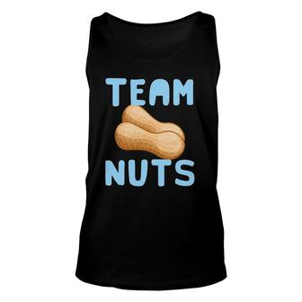Team Nuts Funny Gender Reveal Party Matching Unisex Tank Top - Seseable