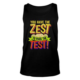 Test Day Cute Testing S For Women Teachers Unisex Tank Top | Mazezy