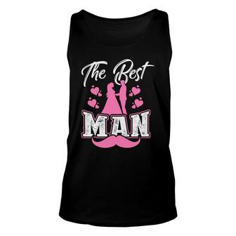 The Best Man Groom Bachelor Party Wedding Gifts Unisex Tank Top - Seseable