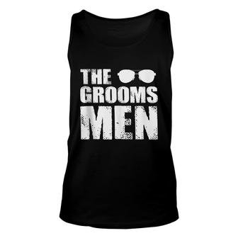 The Groomsmen Bachelor Party Stag Groom Gag Mens Funny Unisex Tank Top - Seseable