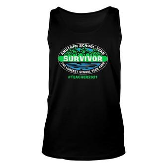 The Longest School Year Ever Another School Year Survivor Summer Vacation Unisex Tank Top - Seseable