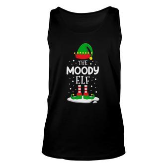 The Moody Elf Christmas Family Matching Costume Pjs Cute Unisex Tank Top - Seseable