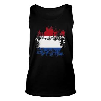 The Netherlands Holland Flag Kings Day Holiday Unisex Tank Top | Mazezy