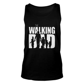 The Walking Dad Print New Letters Unisex Tank Top - Seseable