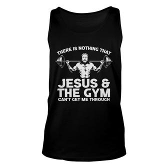 There Is Nothing That Jesus The Gym Bible Verse Graphic Christian Unisex Tank Top - Seseable