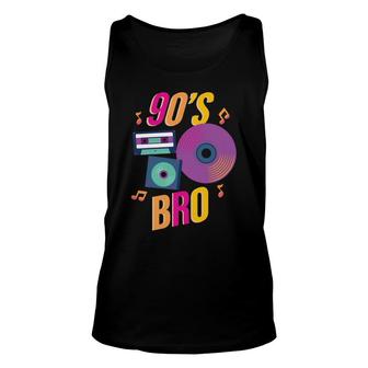 This Is My 90S Bro Music Mixtape Dance Lovers 80S 90S Style Unisex Tank Top - Seseable