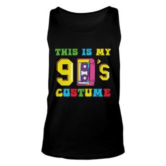 This Is My 90S Costume Mixtape Colorful Gift 80S 90S Unisex Tank Top - Seseable