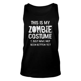 This Is My Zombie Costume - Funny Halloween Quote Humor Unisex Tank Top - Seseable