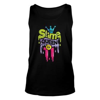 This Slime Queen Is 11 11Th Birthday Slime Unisex Tank Top | Mazezy