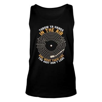 Throw Ya Hands In The Air Wave Them Live 80S 90S Styles Unisex Tank Top - Seseable