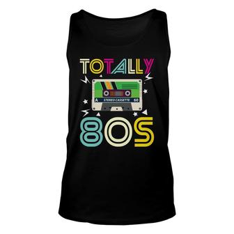 Totally 80S Styles Vintage Radio Great Gift Unisex Tank Top - Seseable