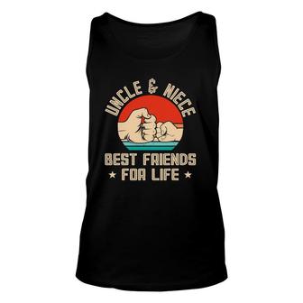 Uncle & Niece Best Friends For Life Uncle Unisex Tank Top | Mazezy
