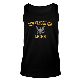 Uss Vancouver Lpd 2 Gift Unisex Tank Top | Mazezy