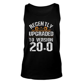 Version 200 - 20Th Birthday 20 Years Old Geek Unisex Tank Top - Seseable