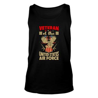Veteran 2022 Of The United States Air Force Unisex Tank Top - Seseable