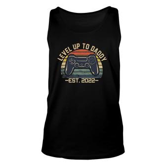 Video Game Level Up To Daddy 2022 New Dad Fathers Day Unisex Tank Top - Seseable