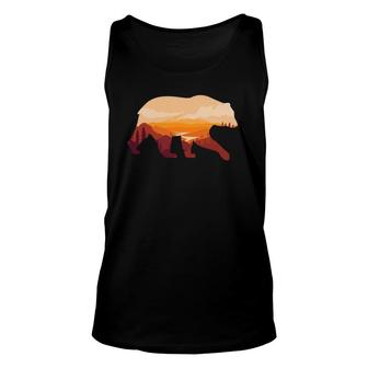 Vintage National Park Tee Preserve And Protect Bear Wildlife Unisex Tank Top - Seseable