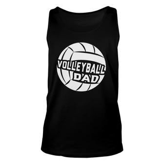 Volleyball Dad Game Sport Lover Unisex Tank Top | Mazezy