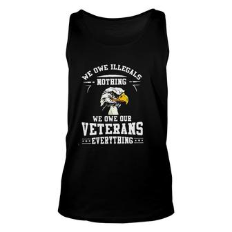 We Owe Illegals Nothing Gorgeous 2022 Gift Unisex Tank Top - Thegiftio UK