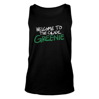 Welcome To The Glade Bookish Tee Book Lover Gift Unisex Tank Top | Mazezy DE
