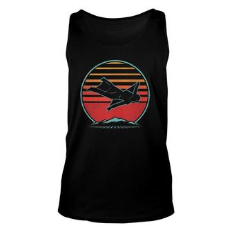 Wingsuit Flying Retro Vintage 80S Style Base Jumping Gift Unisex Tank Top | Seseable UK