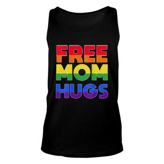 Womens Free Mom Hugs Lgbt Pride Unisex Tank Top - Seseable