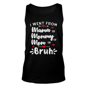 Womens Mama Mommy Mom Bruh Funny Mothers Day Gifts For Mom Unisex Tank Top - Seseable