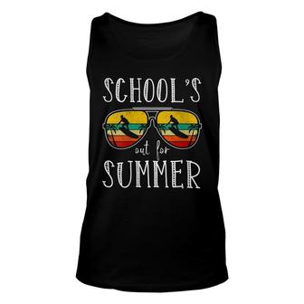Womens Schools Out For Summer Teacher Summer Unisex Tank Top - Seseable
