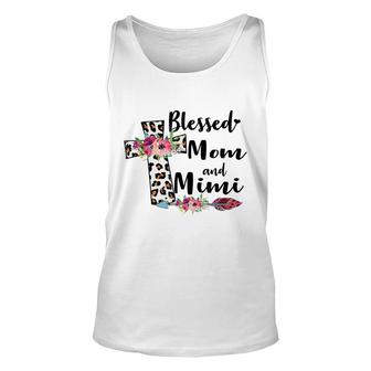 Blessed To Be Called Mom And Mimi Mothers Day Unisex Tank Top - Seseable