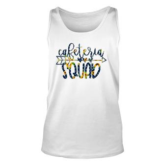 Cafeteria Squad Back To School Matching Group Sunflowers Unisex Tank Top - Seseable