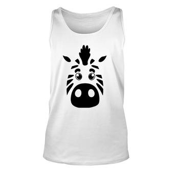 Cool Mountain Zebra - Gift For Animal Lovers Unisex Tank Top | Mazezy