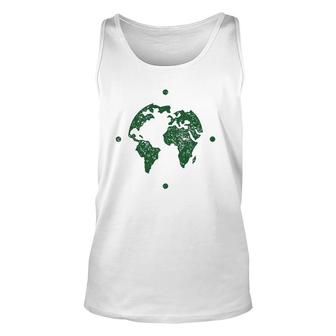 Earth Day Teacher Recycle Vintage Recycling Earth Day Unisex Tank Top | Mazezy