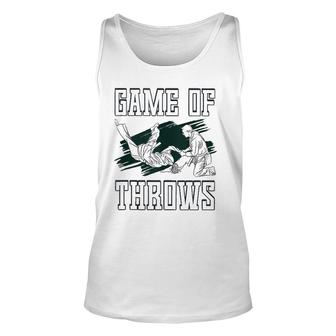 Funny Game Of Throws Self Defense Martial Arts Judo Unisex Tank Top | Mazezy