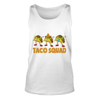 Funny Taco Squad Cute Mexican Food Tacos Lover Kids Unisex Tank Top - Seseable