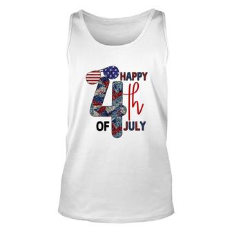 Happy 4Th Of July Vintage Graphic July Independence Day 2022 Unisex Tank Top - Seseable