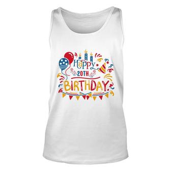 I Have Many Big Gifts In My Birthday Event And Happy 20Th Birthday Since I Was Born In 2002 Unisex Tank Top - Seseable